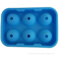 BPA Free Silicone Ice Ball Maker Mold 6 Whiskey Ice Balls Premium Round Spheres Cube Tray